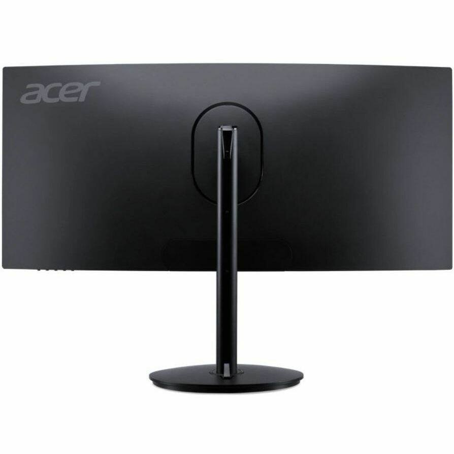 Alt View 3. Acer - Acer XZ342CUS3 34" Class UW-QHD LED Monitor - 21:9 - Black - 34" Viewable - Vertical Alignment (VA) - LED Backlight - Black.