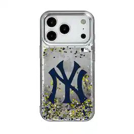 Keyscaper - MLB - New York Yankees Glitter Confetti iPhone Case - 13 - Multicolor