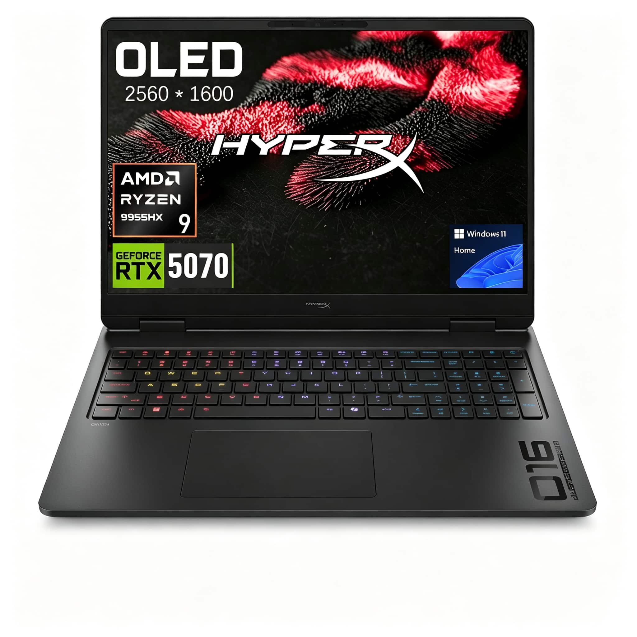 OLED 2560 * 1600  
AMD RYZEN 9 9955HX  
Windows 11 Home  
GEFORCE RTX 5070