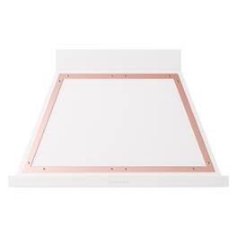 ILVE - 40 inches - Externally Vented - Wall Range Hood - White