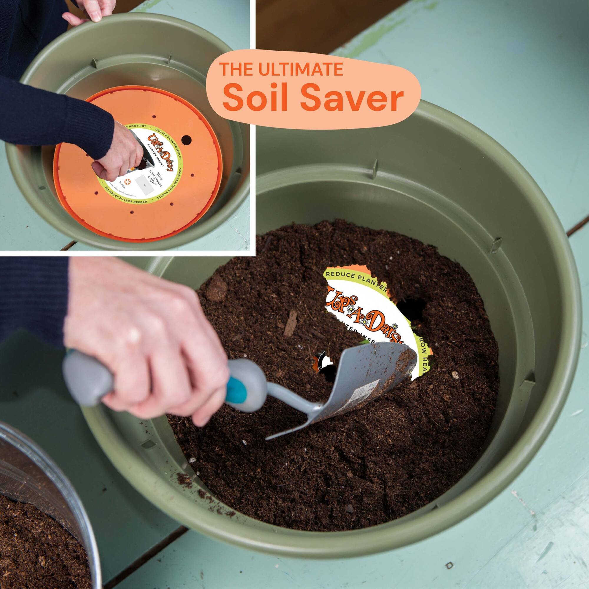 THE ULTIMATE Soil Saver  
REDUCE PLANTER