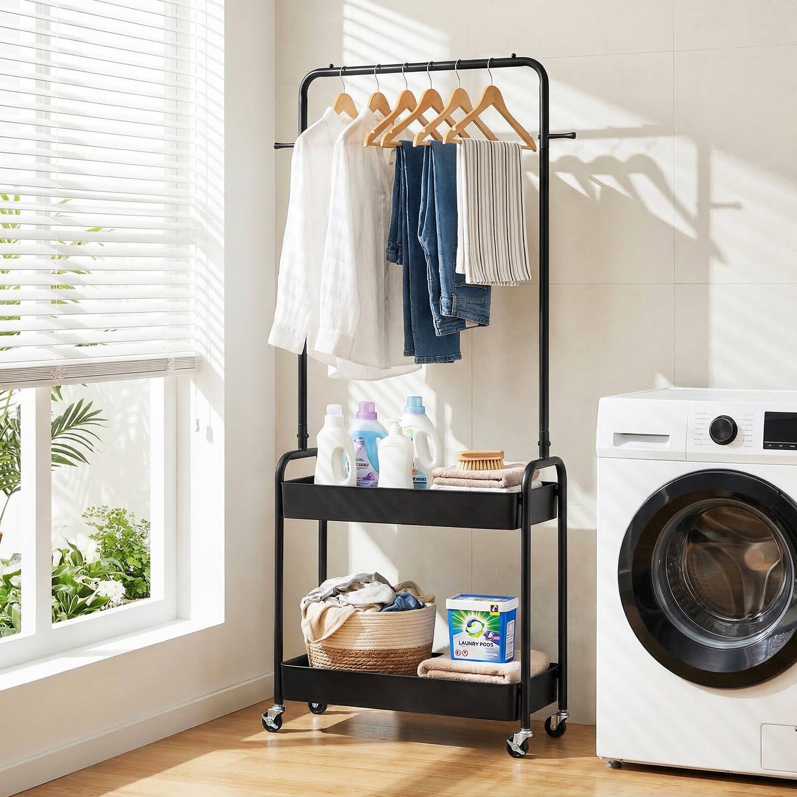 The text on the image reads:

"LAUNDRY PODS"