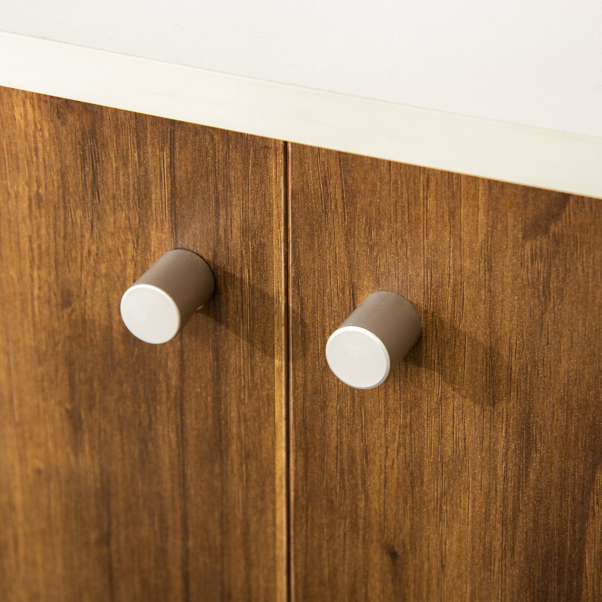 Alt View 4. Pawhut - Cat Litter Box Enclosure Hidden Cat Furniture Cabinet Indoor, End Table with Adjustable Shelf Magnetic Door - White.