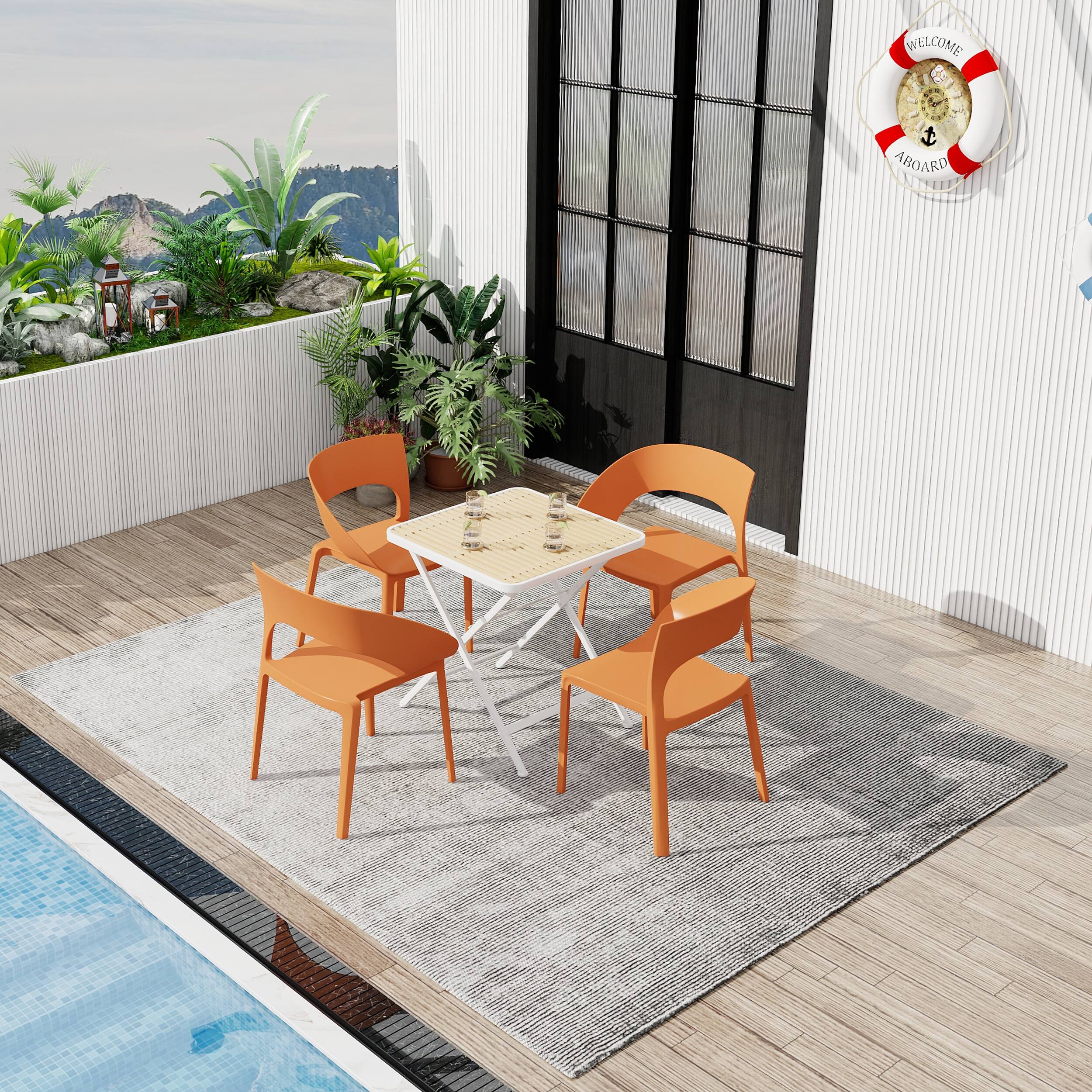 Orange+White