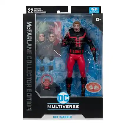22 McFARLANE COLLECTOR EDITION MAJELN 12+ DC MULTIVERSE GUY CARDNER