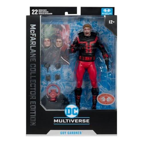 McFarlane Toys - DC MCFARLANE Collector Edition 7IN WV11 - #37 Green Lantern Guy Gardner (Guy Gardner: Warrior)(Chase) - Multicolor