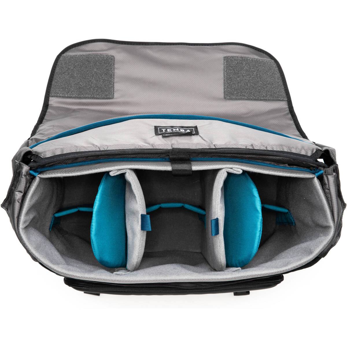 Alt View 4. Tenba - Tenba DNA 16 Pro Messenger Bag, Black.