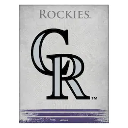 Holland Bar Stool Co. - Colorado Rockies 24" x 32" Splash Canvas Wall Art - Multicolor