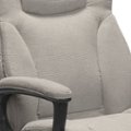 Alt View 13. Serta - Connor Upholstered Executive High-Back Office Chair with Lumbar Support - Microfiber - Gray.