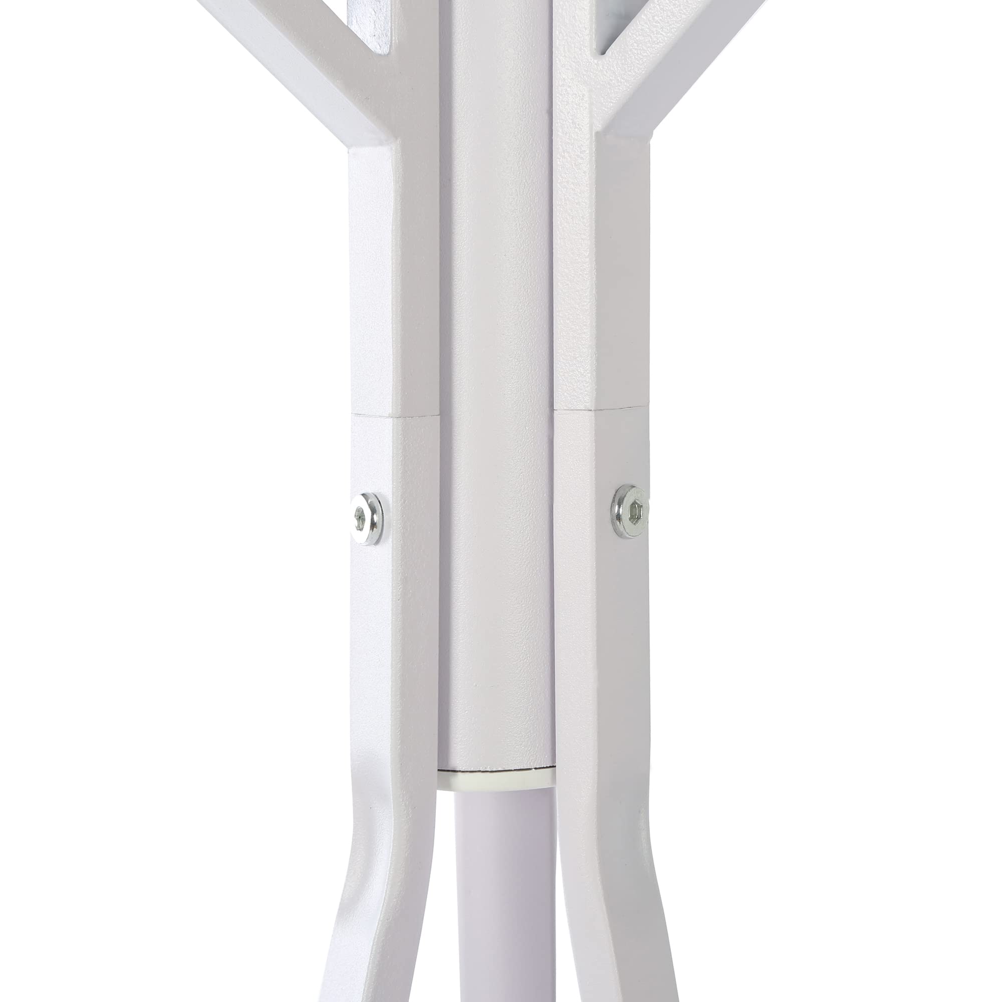 Alt View 6. Hirose Alice - Coat Rack Hat Stand Free Standing Display Hall Tree Metal Hanger Garment Storage Holder With 9 Hooks For - Pink.