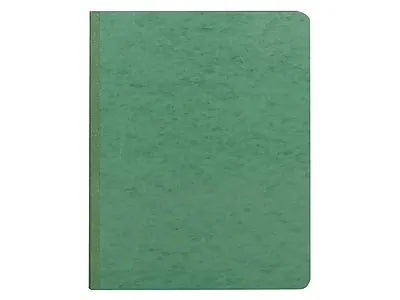 Front. Smead - Premium Pressboard Report Cover, Letter Size - Green.
