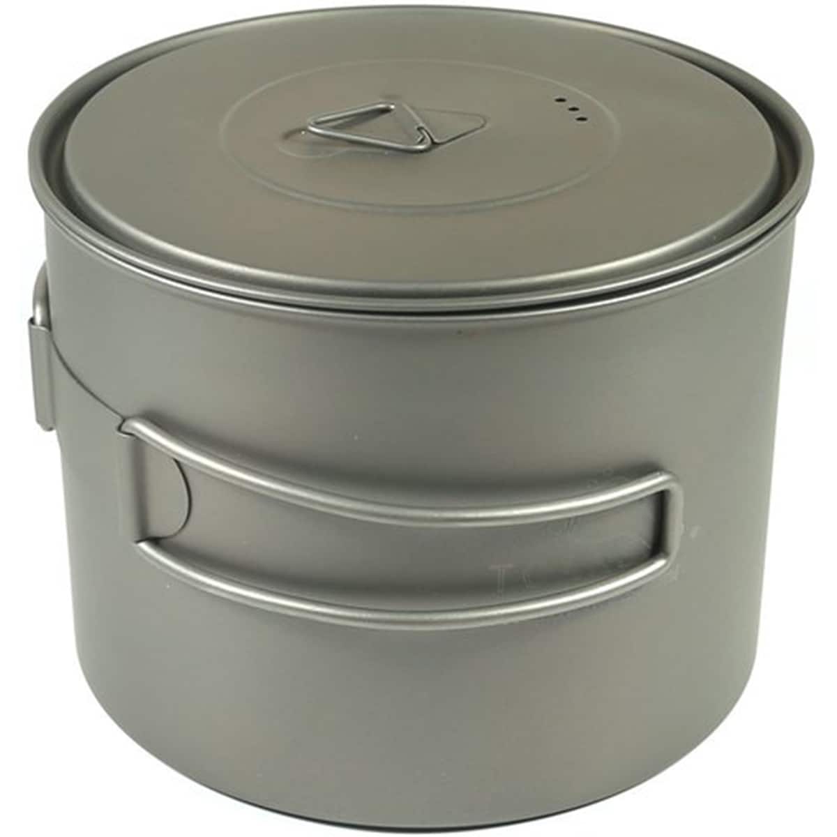TOAKS - Titanium 1300ml Outdoor Camping Cook Pot POT-1300 - Silver