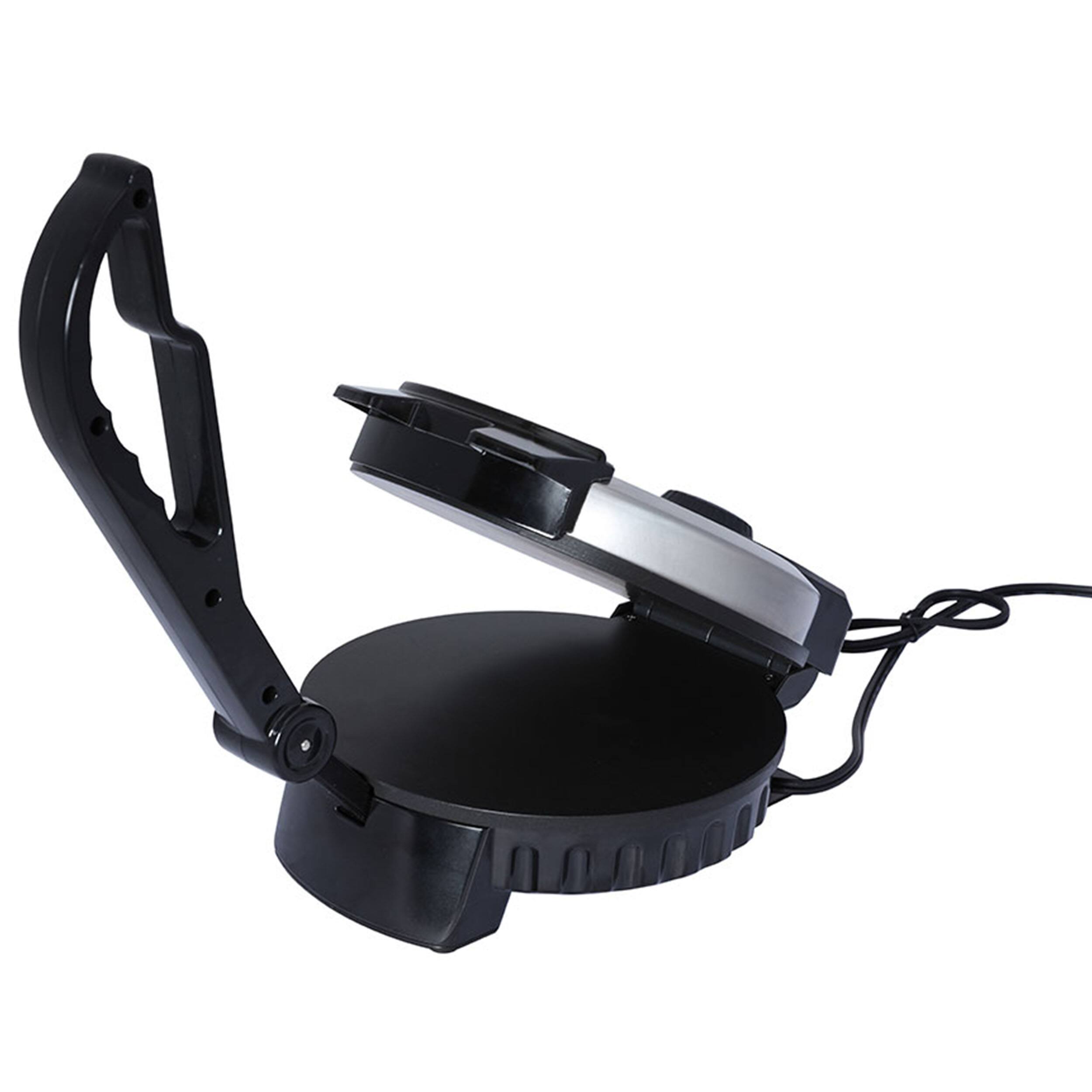 Alt View 1. Brentwood - Brentwood 8 Inch Flatbread and Tortilla Maker - Silver.