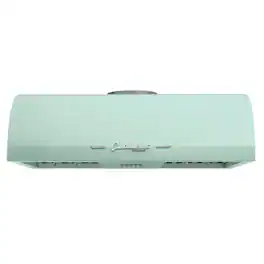 Unique Appliances - 24 inches - Externally Vented - Under cabinet Range Hood - Summer Mint Green