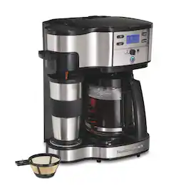 Hamilton Beach - 2-Way Programmable Coffee Maker - Black