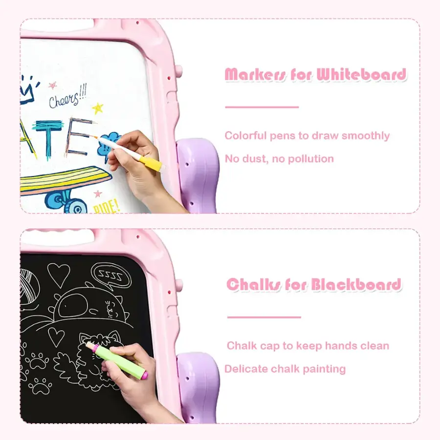 Group: Markers for Whiteboard
Corrected Text: Markers for Whiteboard. Colorful pens to draw smoothly. No dust, no pollution.