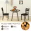 Premium Rubber Wood Frame Natural Wood Material Stable Structure Easy to Clean