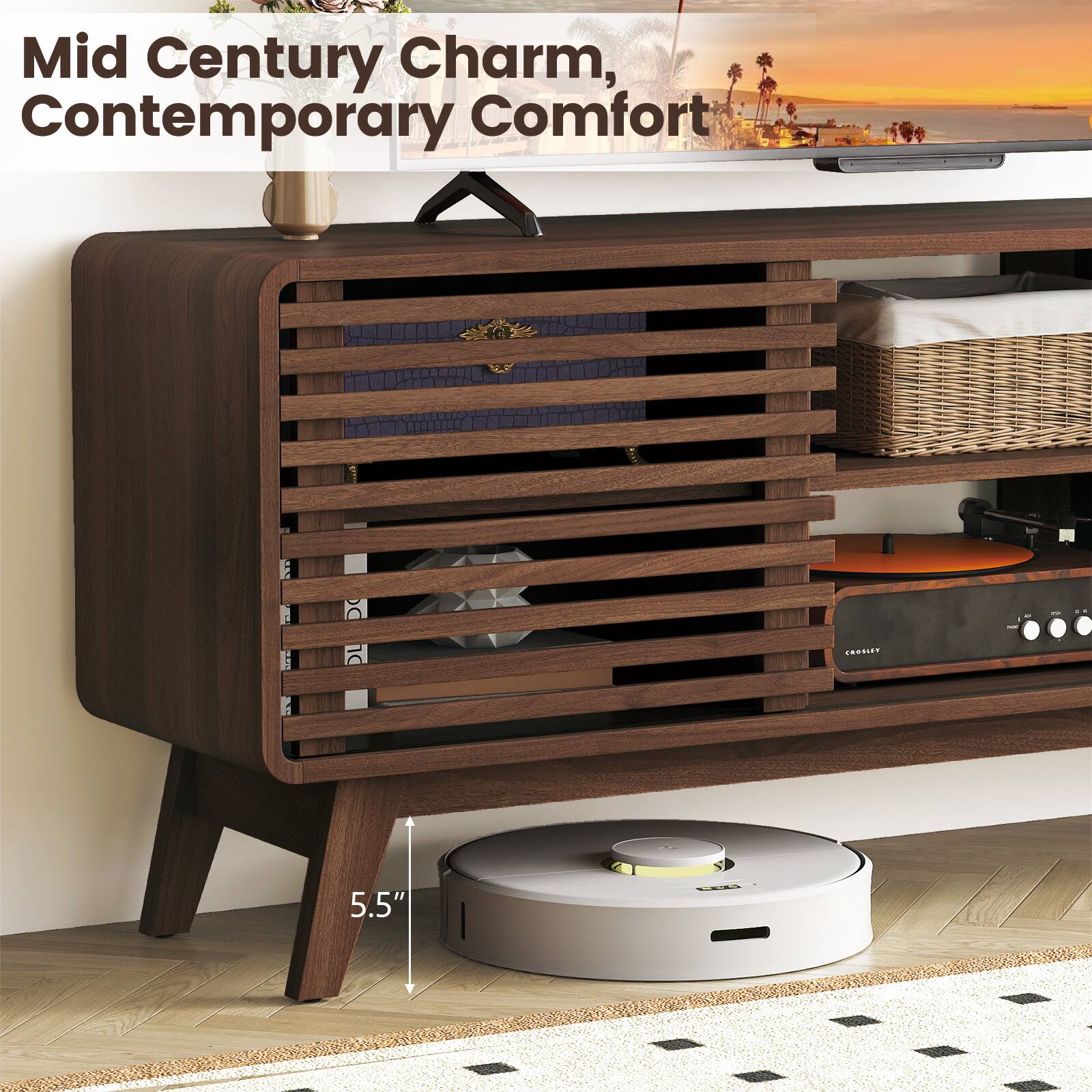 Mid Century Charm, Contemporary Comfort  
OT 5.5"