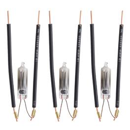Flowtron - Replacement UV Bulb Starter 3-Pack - for Bug Zappers - Compatible with BK-15 - BK-40 - BK-80 - MC-9000 - Black