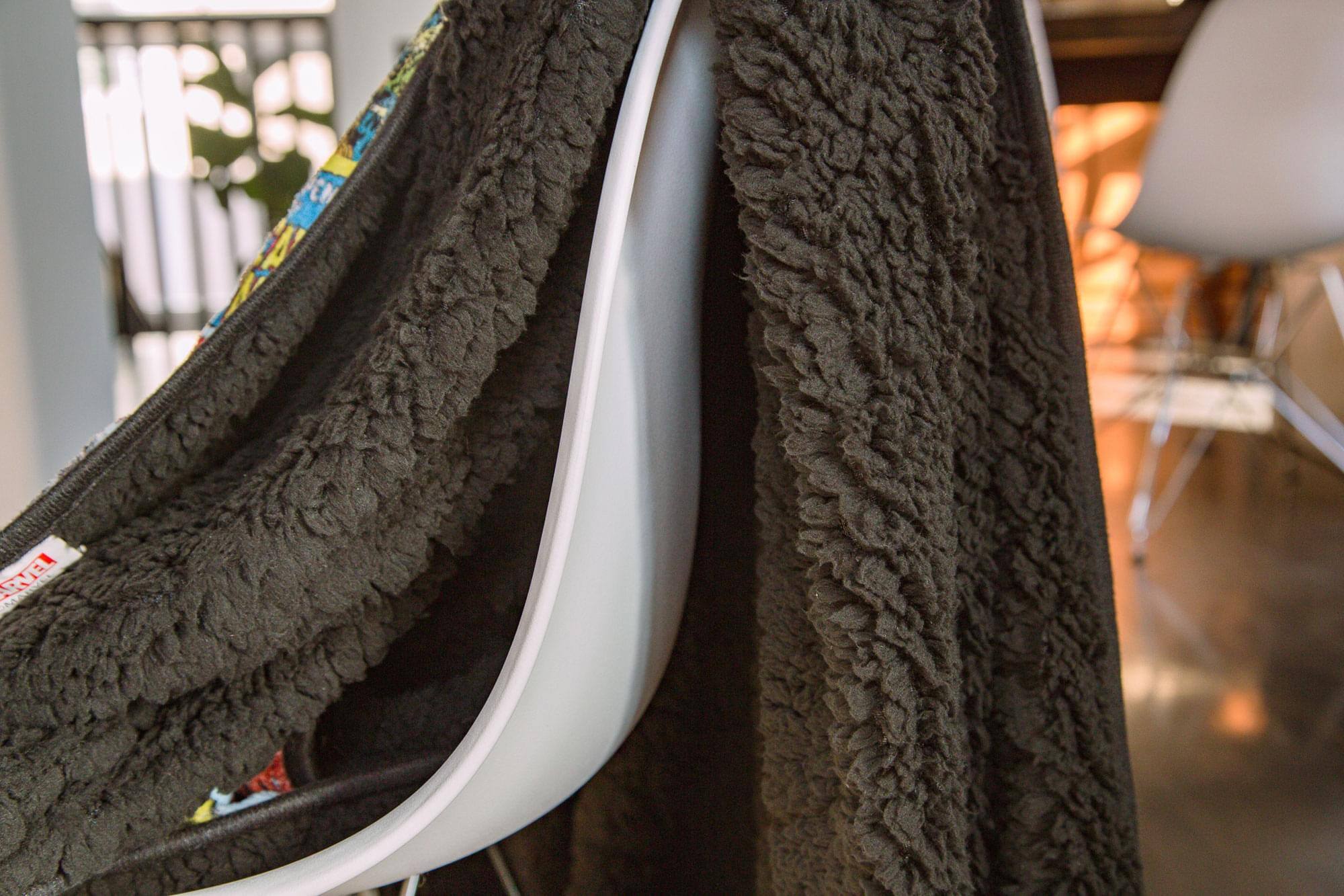 Alt View 2. Surreal Entertainment - Marvel Comics Oversized Fleece Sherpa Throw Blanket | 54 x 72 Inches - Red.