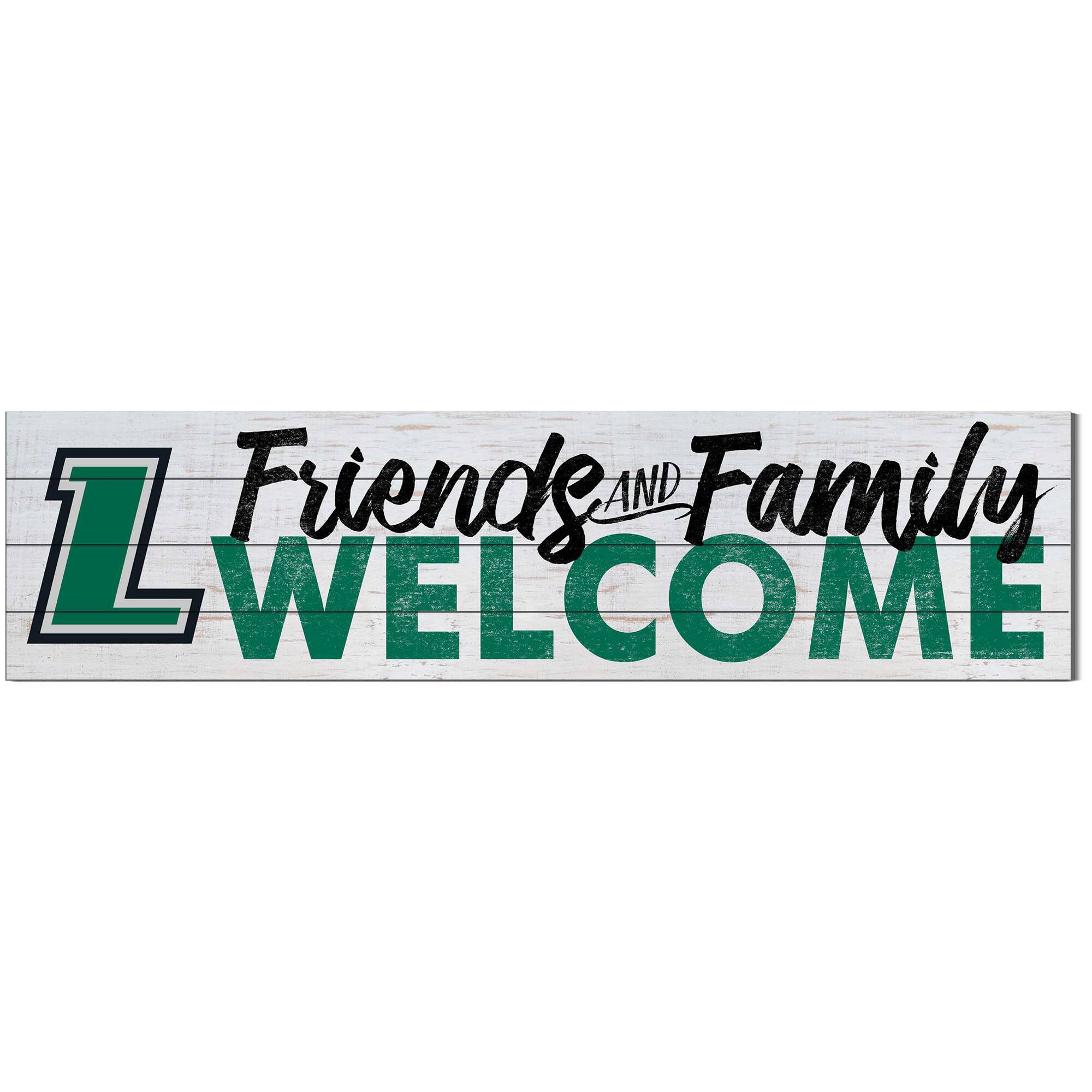 Loyola Greyhounds 10'' x 40'' Friends & Family Welcome Sign