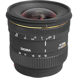 Sigma - 10-20mm f/4-5.6 EX DC HSM Lens Sony Alpha DSLR A700, A350, A300, A200, A100 SLR Digital Camera - Black