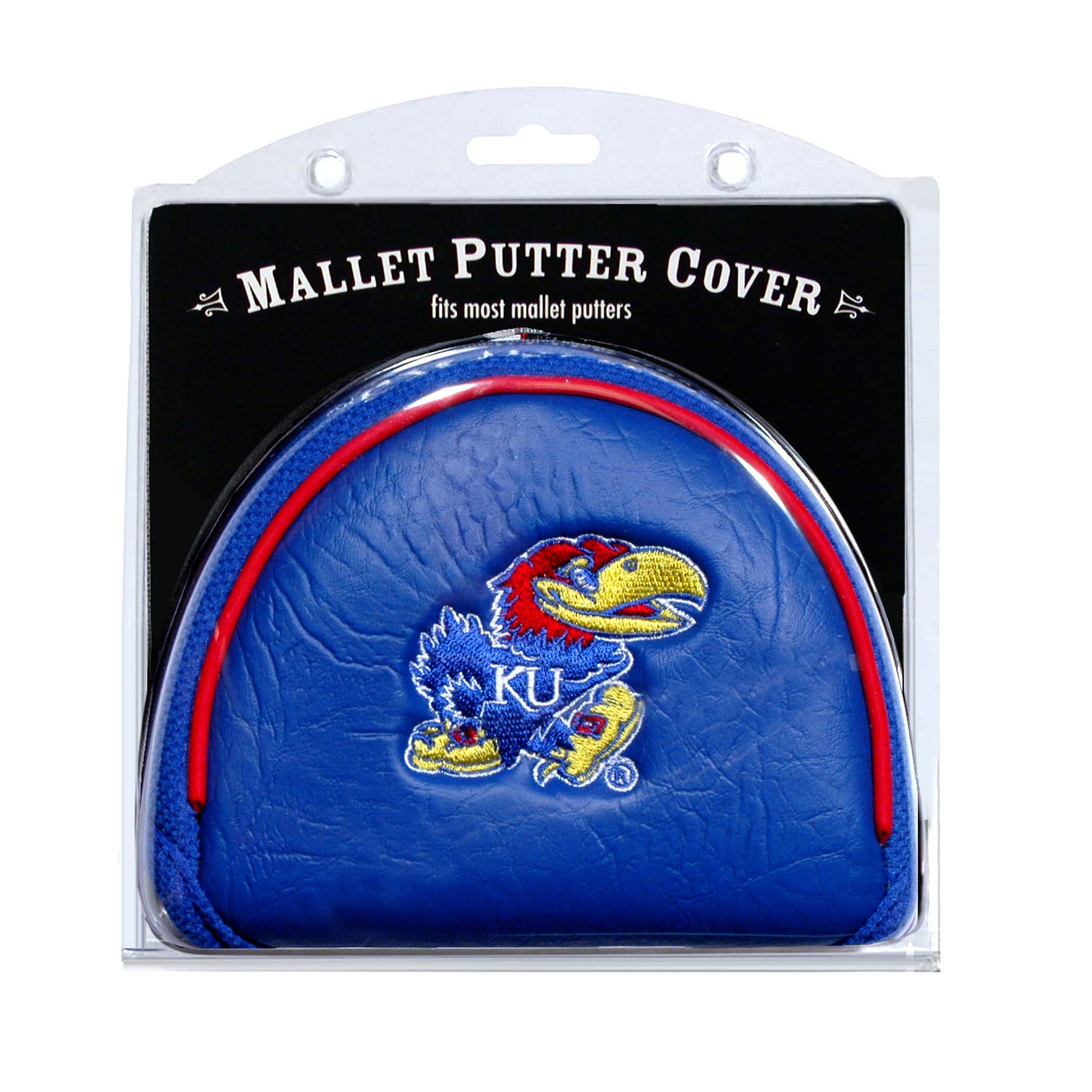 Team Golf - Kansas Jayhawks Team Mallet Putter Cover - Multicolor