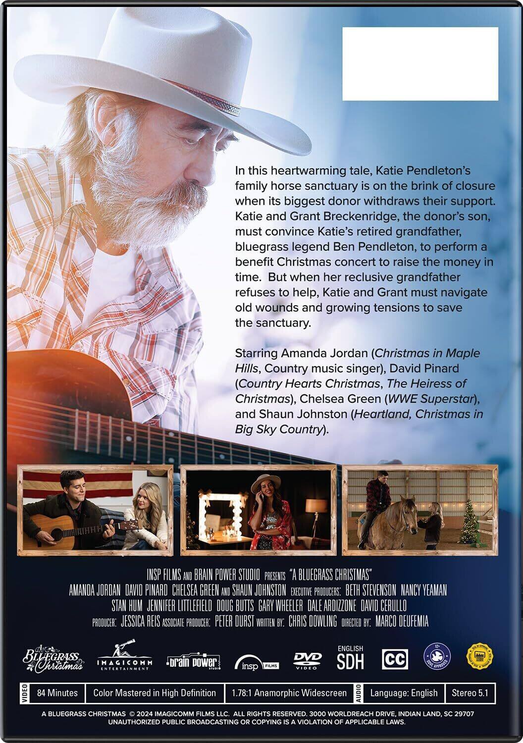 Alt View 1. A Bluegrass Christmas   - DVD.