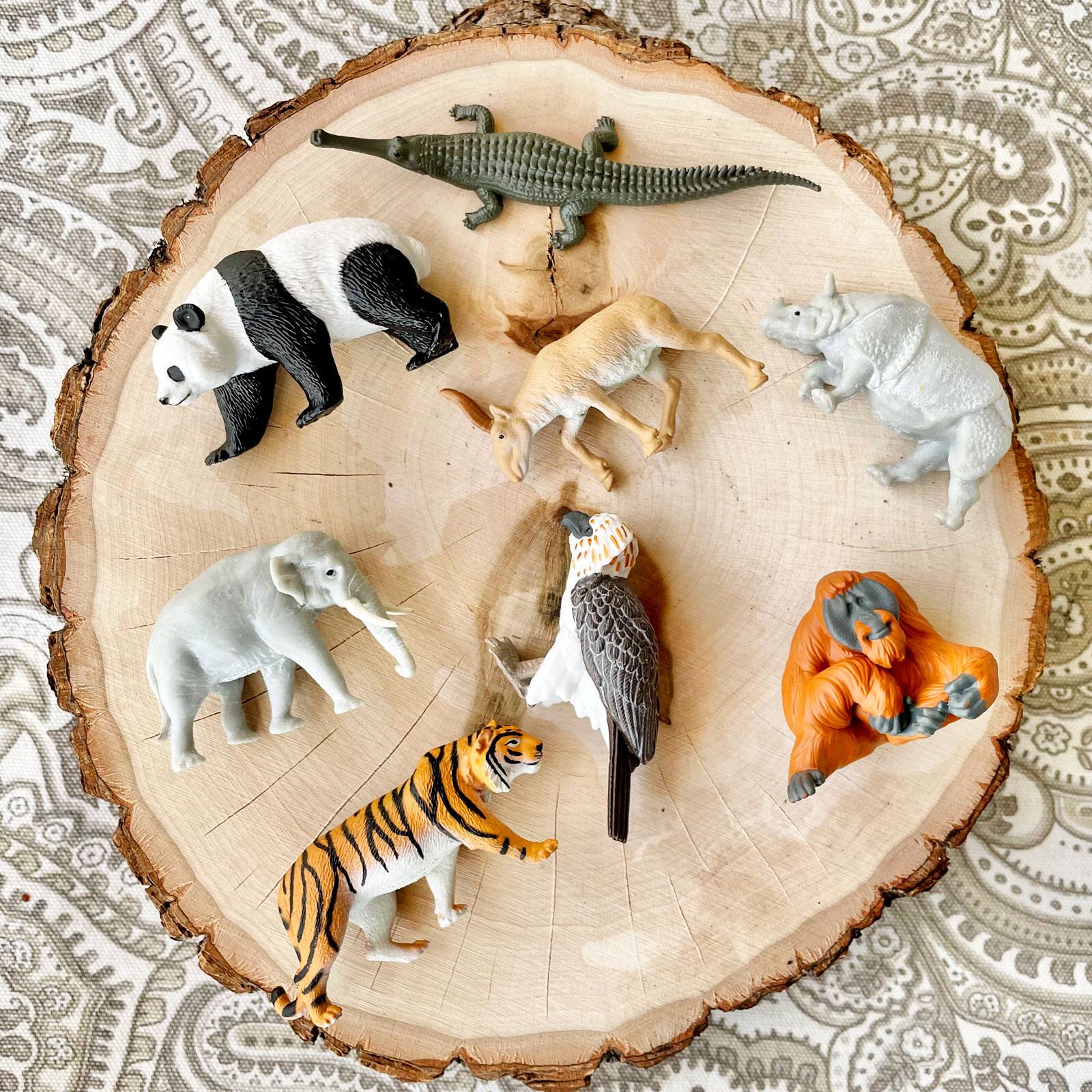 Alt View 3. Safari Ltd. - Asian Animals Toob Toy.