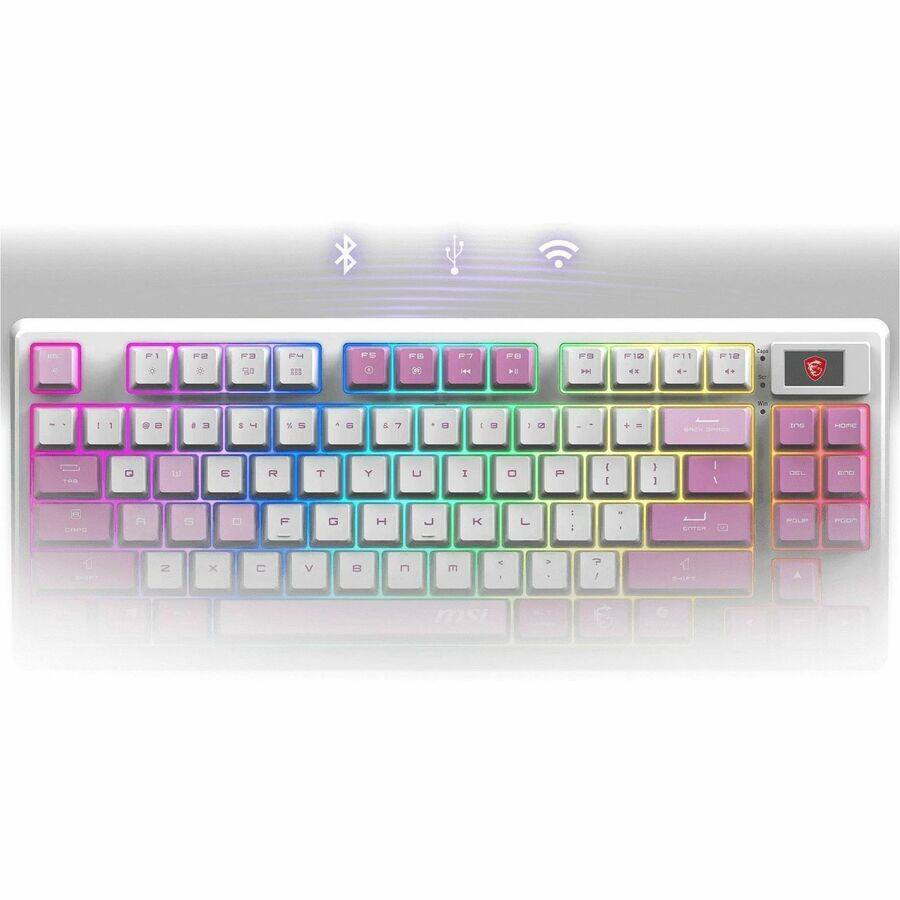 MSI FORGE GK600 Gaming Keyboard Wired/Wireless Connectivity