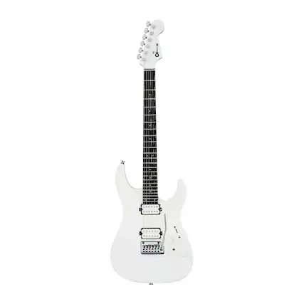 Front. Charvel - Charvel Pro-Mod Plus DK24 HH 2PT EB 6-String Electric Guitar (Celestial Silk).