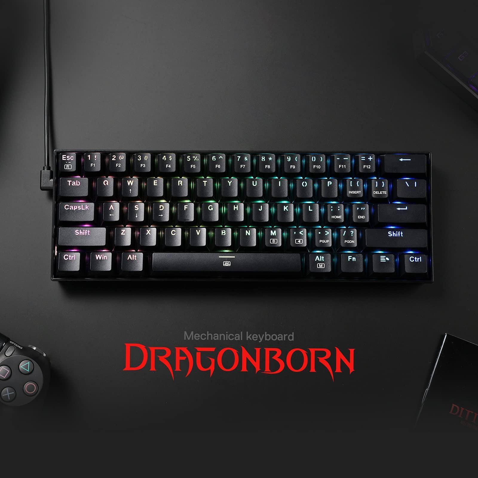 Mechanical keyboard  
DRAGONBORN  
DITI