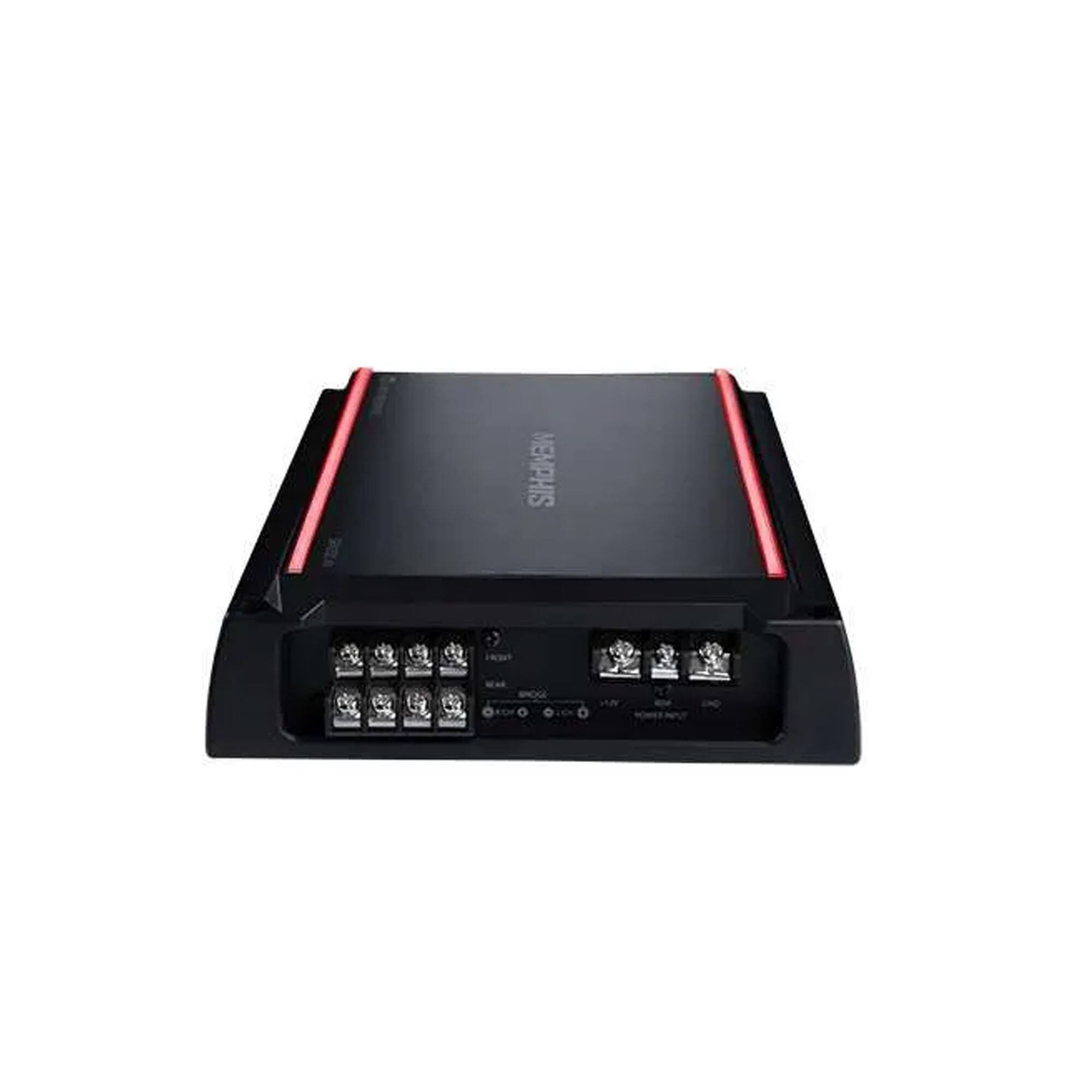 Alt View 1. Memphis Car Audio - Memphis Audio SRX300.4V 75x4 at 2 Ohm SR Amplifier - Black/Gray.