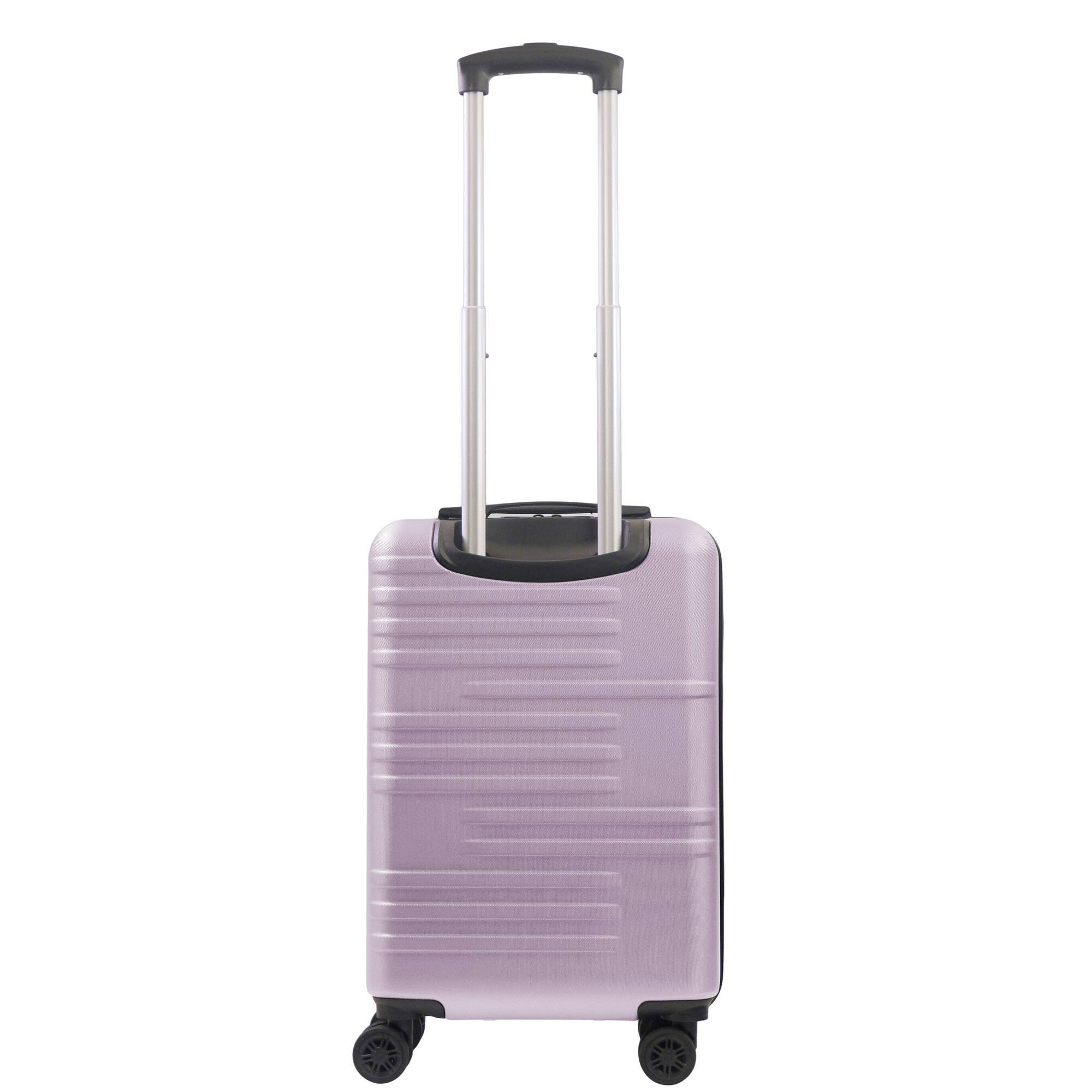 Back. American Dreamliner - 22.5" Hardside Carry-On Luggage - PURPLE.