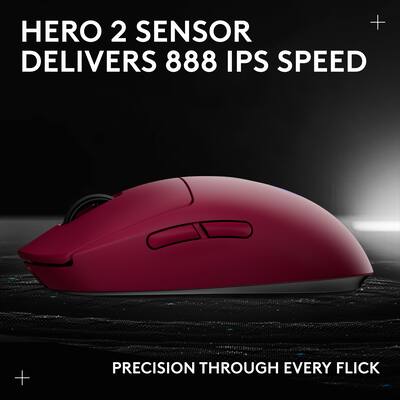 Logitech PRO 2 LIGHTSPEED Lightweight Optical HERO 44K DPI