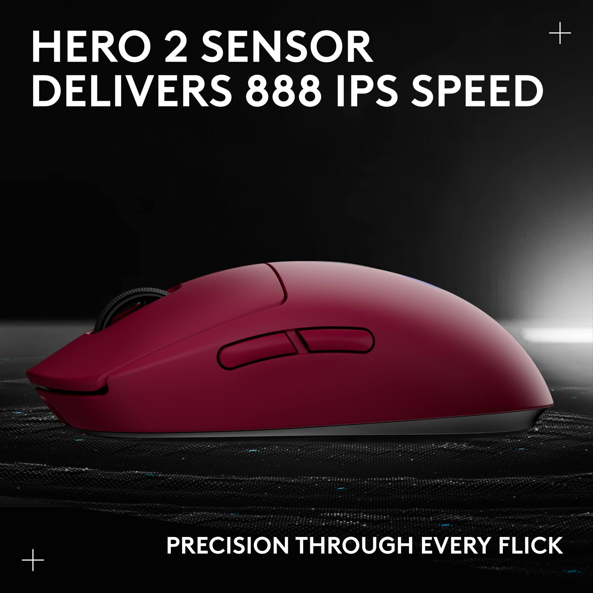 HERO 2 SENSOR DELIVERS 888 IPS SPEED
PRECISION THROUGH EVERY FLICK