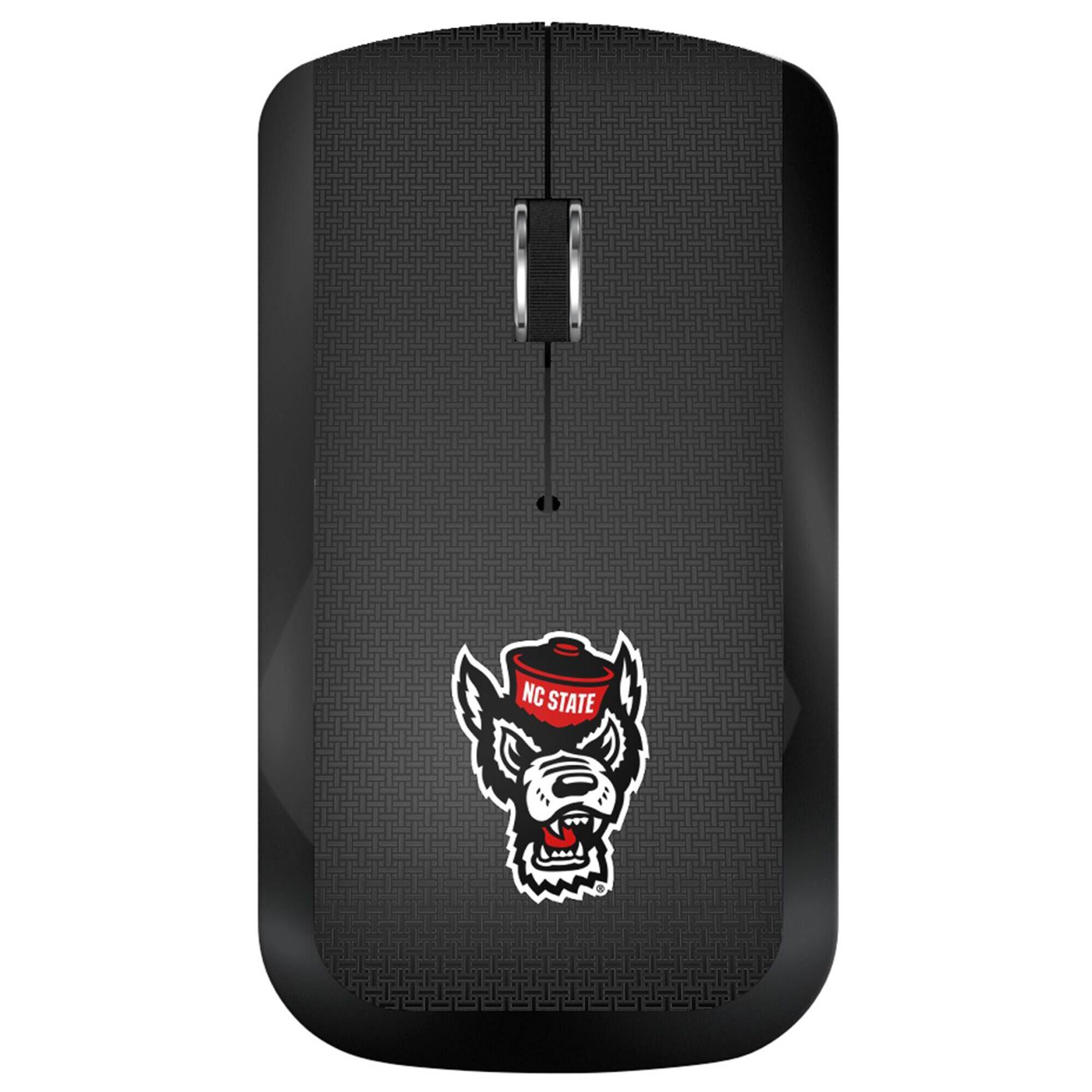 Front. Keyscaper - NC State Wolfpack Wireless USB Computer Mouse - Black.