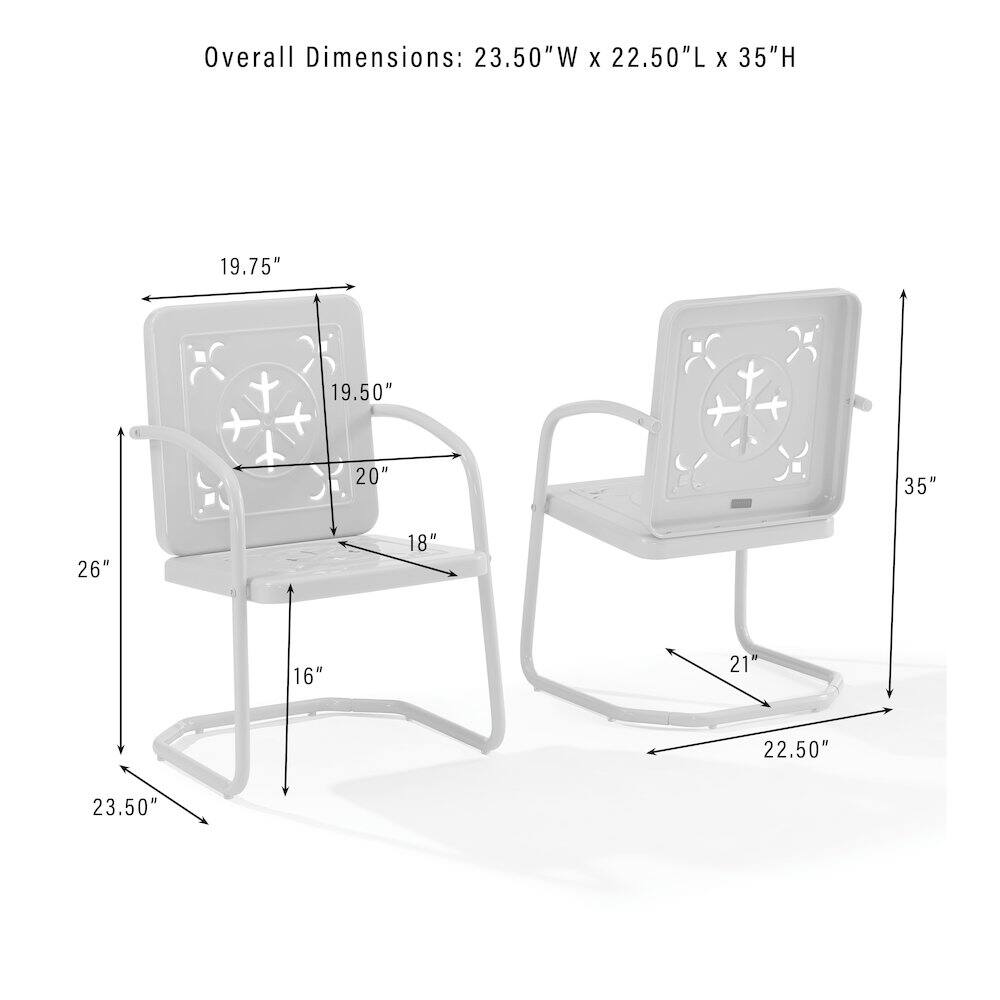 Overall Dimensions: 23.50"W x 22.50"L x 35"H

19.75"  
19.50"  
20"  
26"  
18"  
16"  
21"  
22.50"  
23.50"