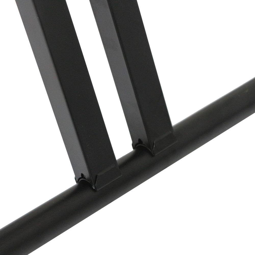 Back. Winado - Heavy-Duty, Easily Adjustable Height Double-X Keyboard Stand, Portable Digital Piano Stand with Locking Straps.