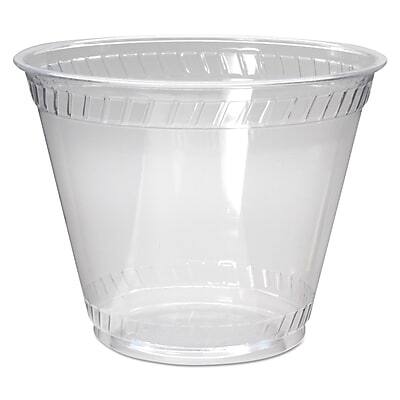 Alt View 1. Fabri-Kal - Greenware Cold Drink Cups, Old Fashioned, 9 Oz - Clear.