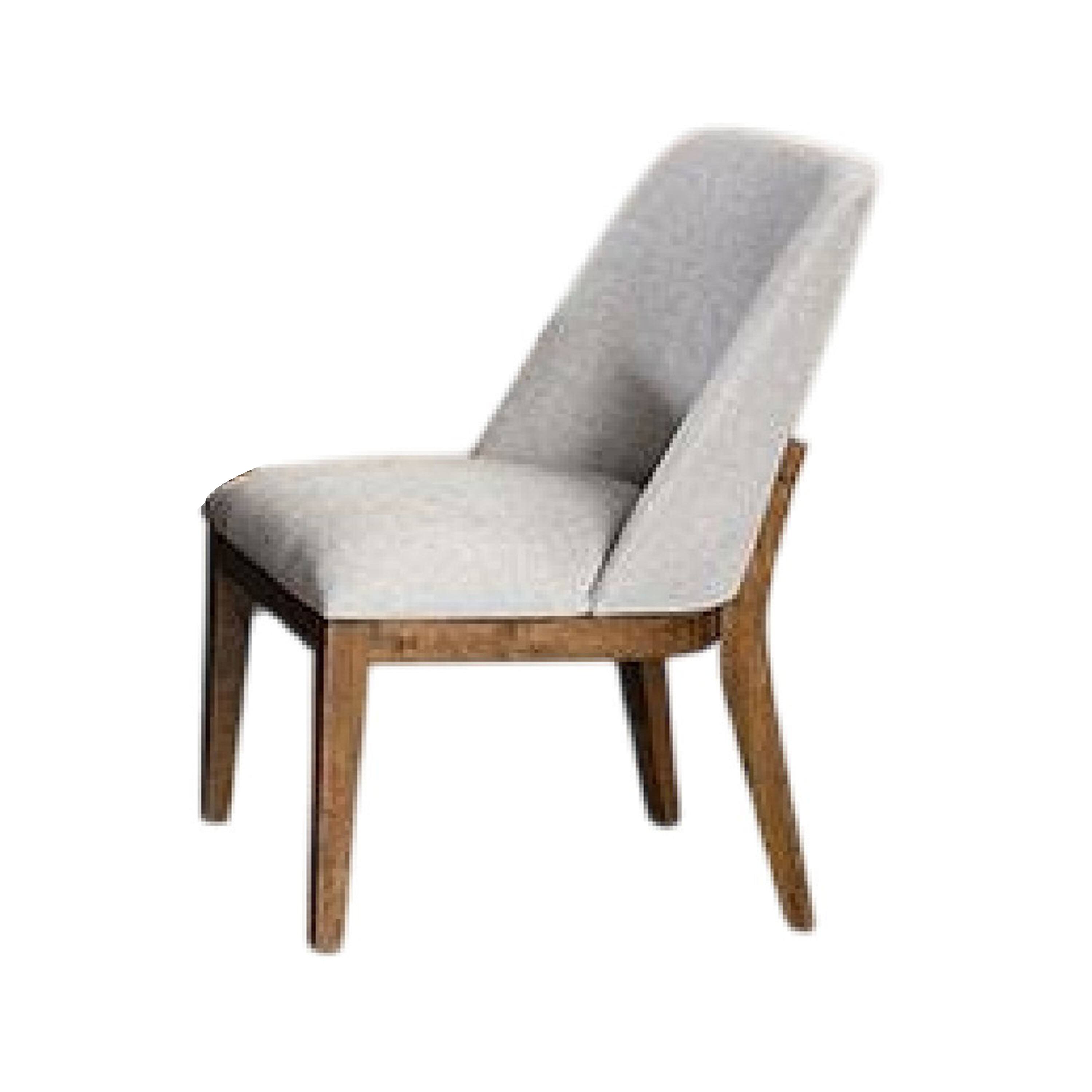 Alt View 3. Manhattan Lane - Ramie 7pc Dining Table Set, 84-102 Inch Expandable Leaf, 6 White Chair - Chestnut Brown, White.