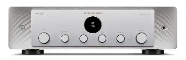 Front. Marantz - MODEL 50 70W 2-Ch. Stereo Integrated Amplifier - Silver Gold.