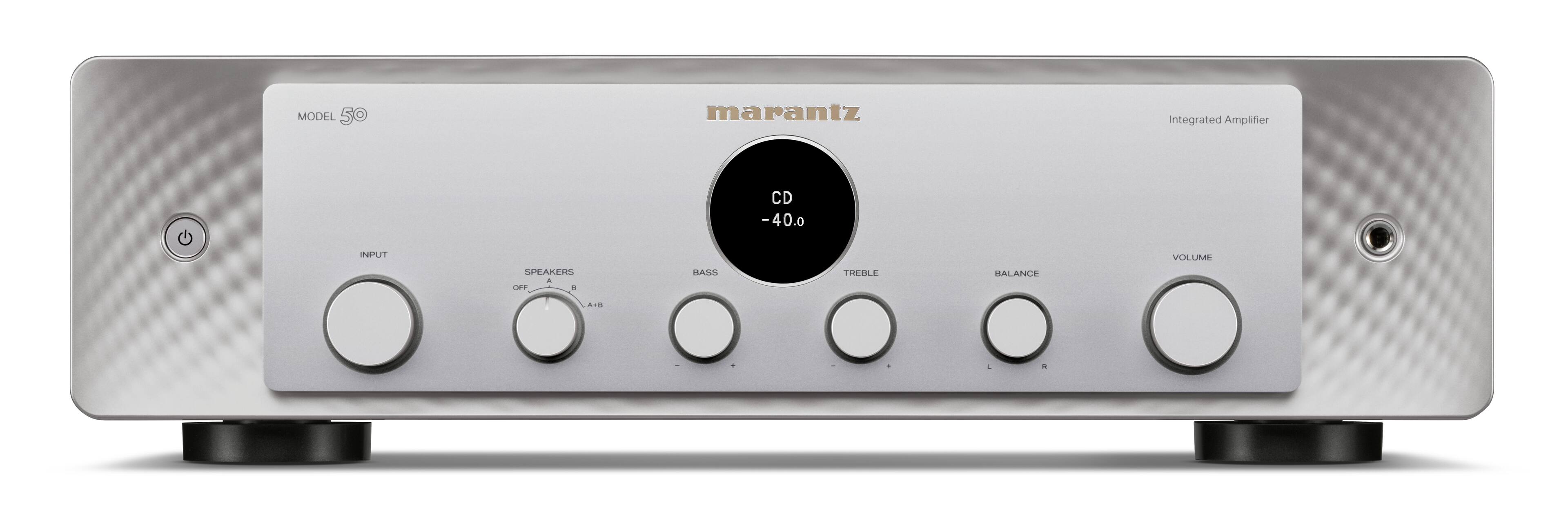 Marantz - MODEL 50 70W 2-Ch. Stereo Integrated Amplifier - Silver Gold