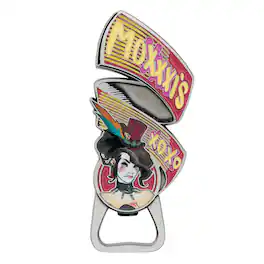 Fanattik - Borderlands Mad Moxxi Magnetic Enamel Metal Bottle Opener - Multi-Colored