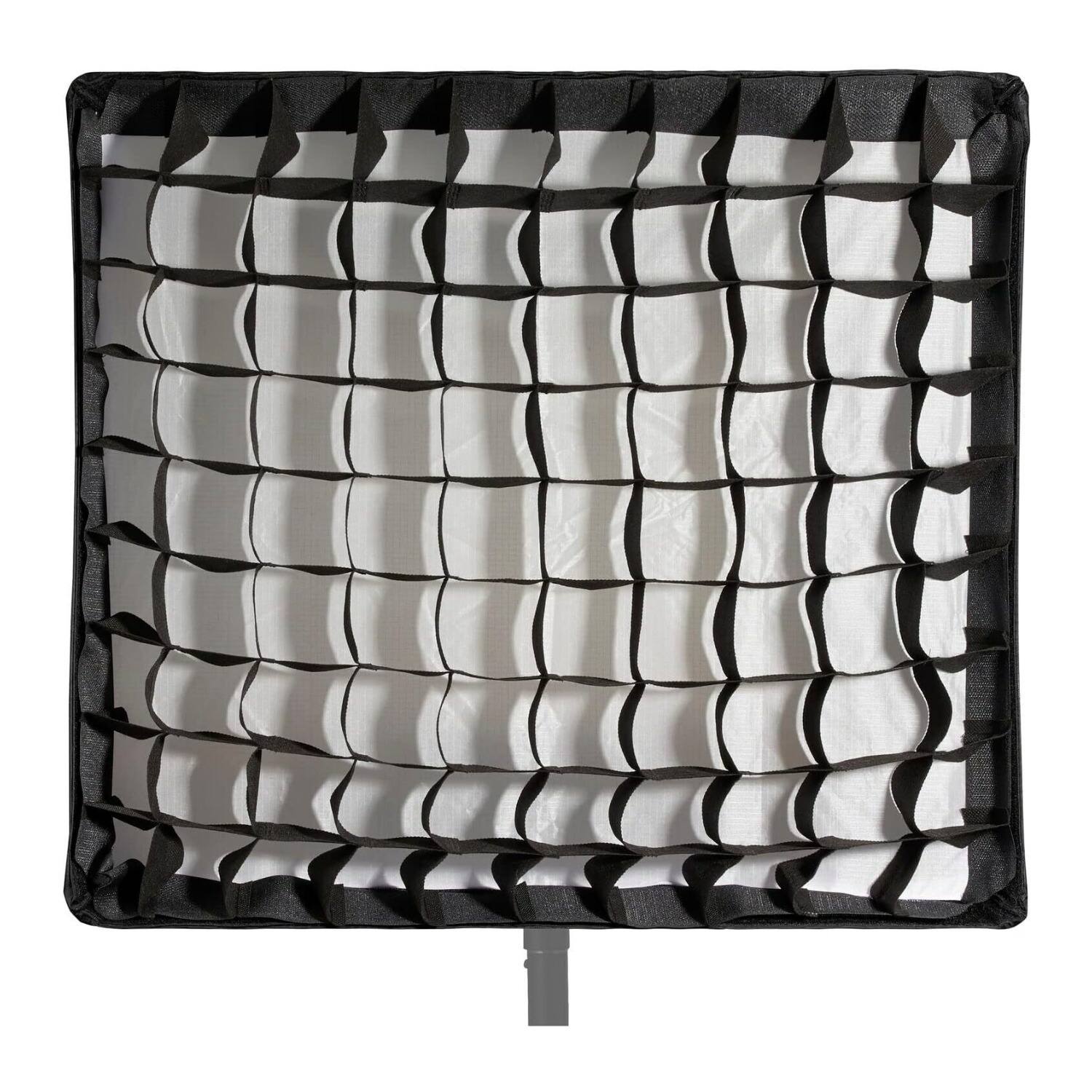 Left. Godox - Godox Rectangular Softbox with Eggcrate Grid for LR75R LED Panel.