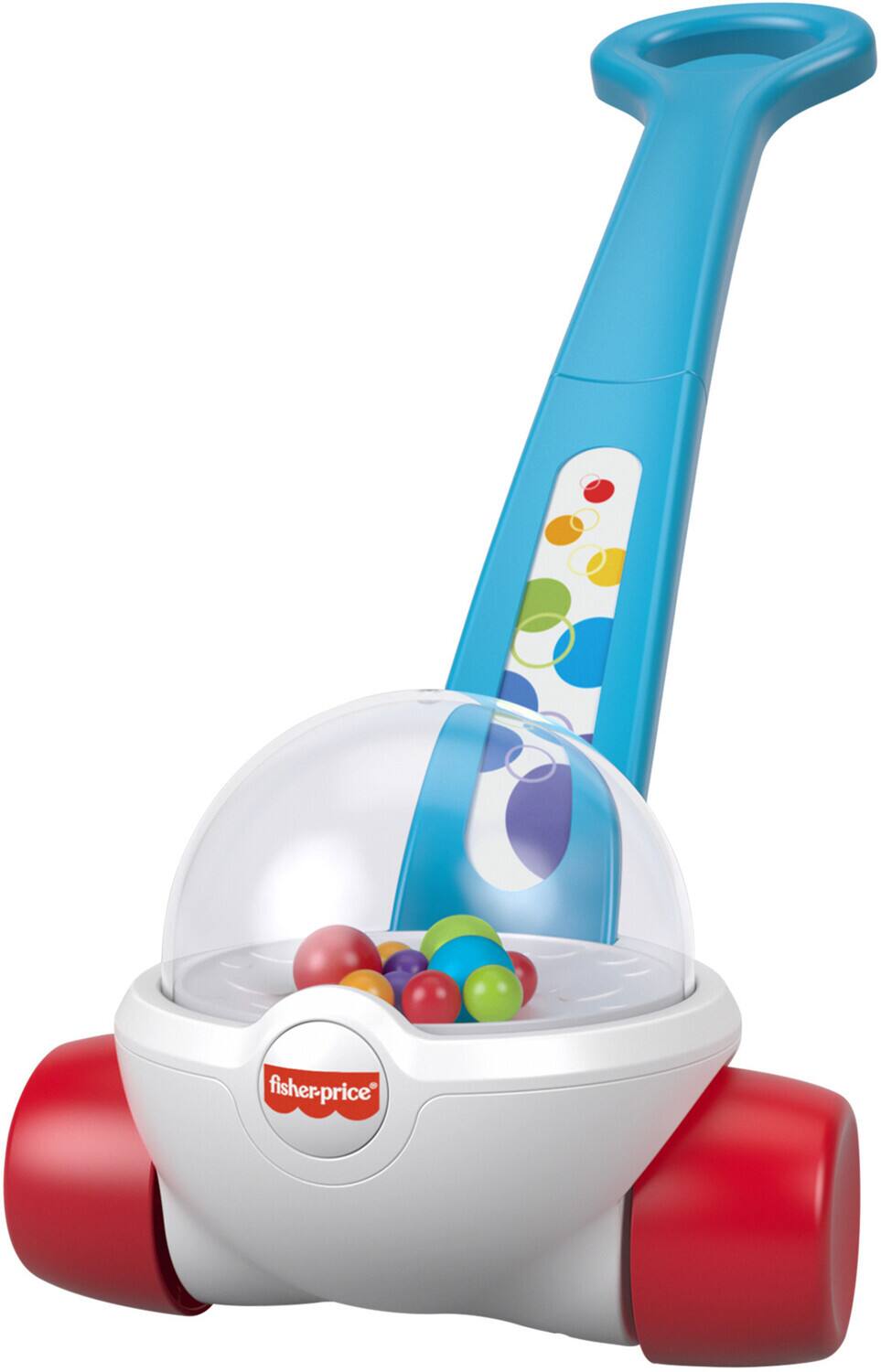 Front. Fisher Price - Fisher Price - Corn Popper Push Toy   - COLLECTIBLES - Multicolor.