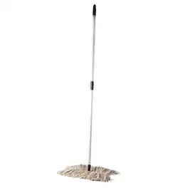 Kings County Tools - Dust Mop for Hardwood Floors Extendable Duster Wand with 59” Long Telescoping Handle and Washable Wool Floor Mop Head