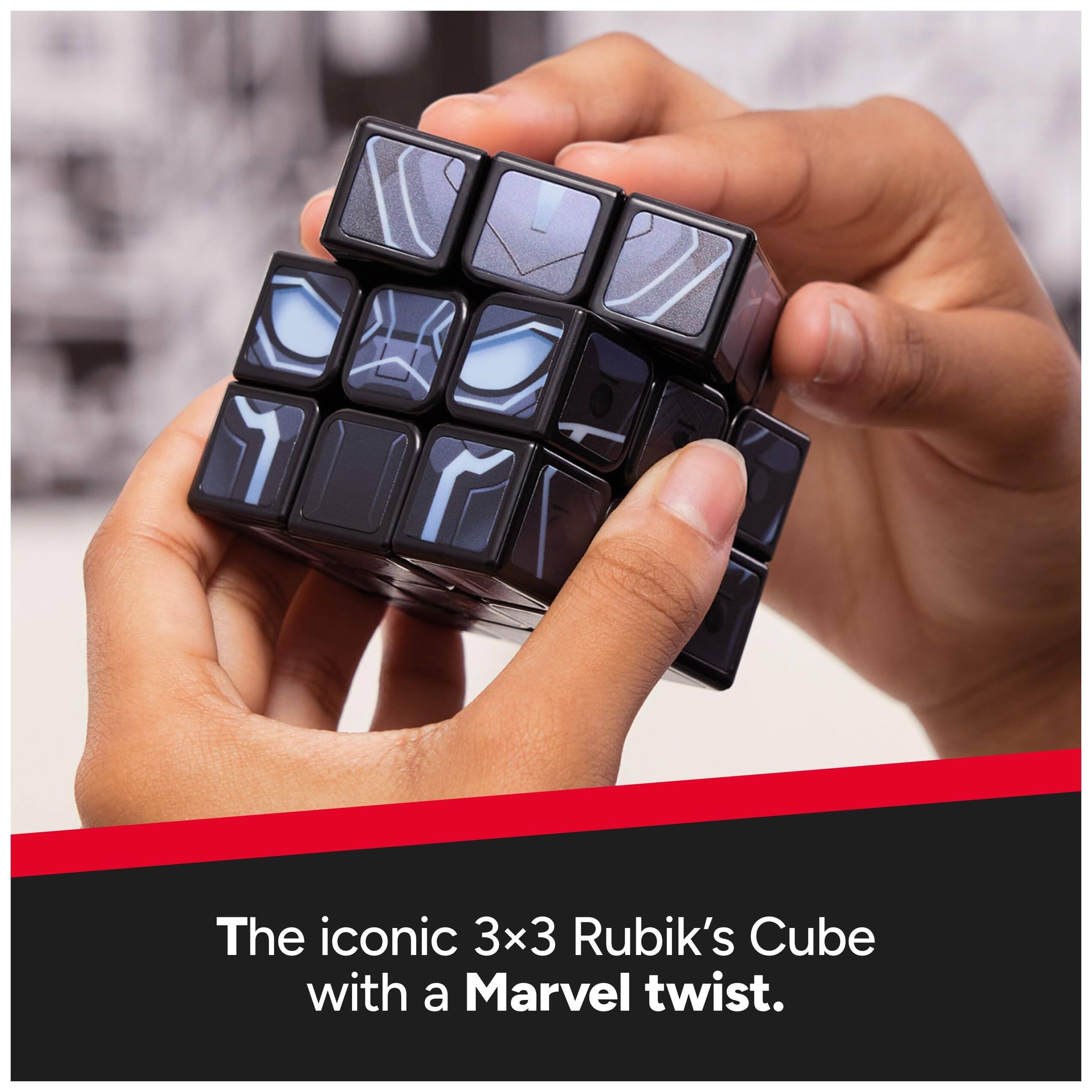 Rubik's Cube Rubik’s Cube Panther 3x3 Cuber Puzzle with Character Head ...