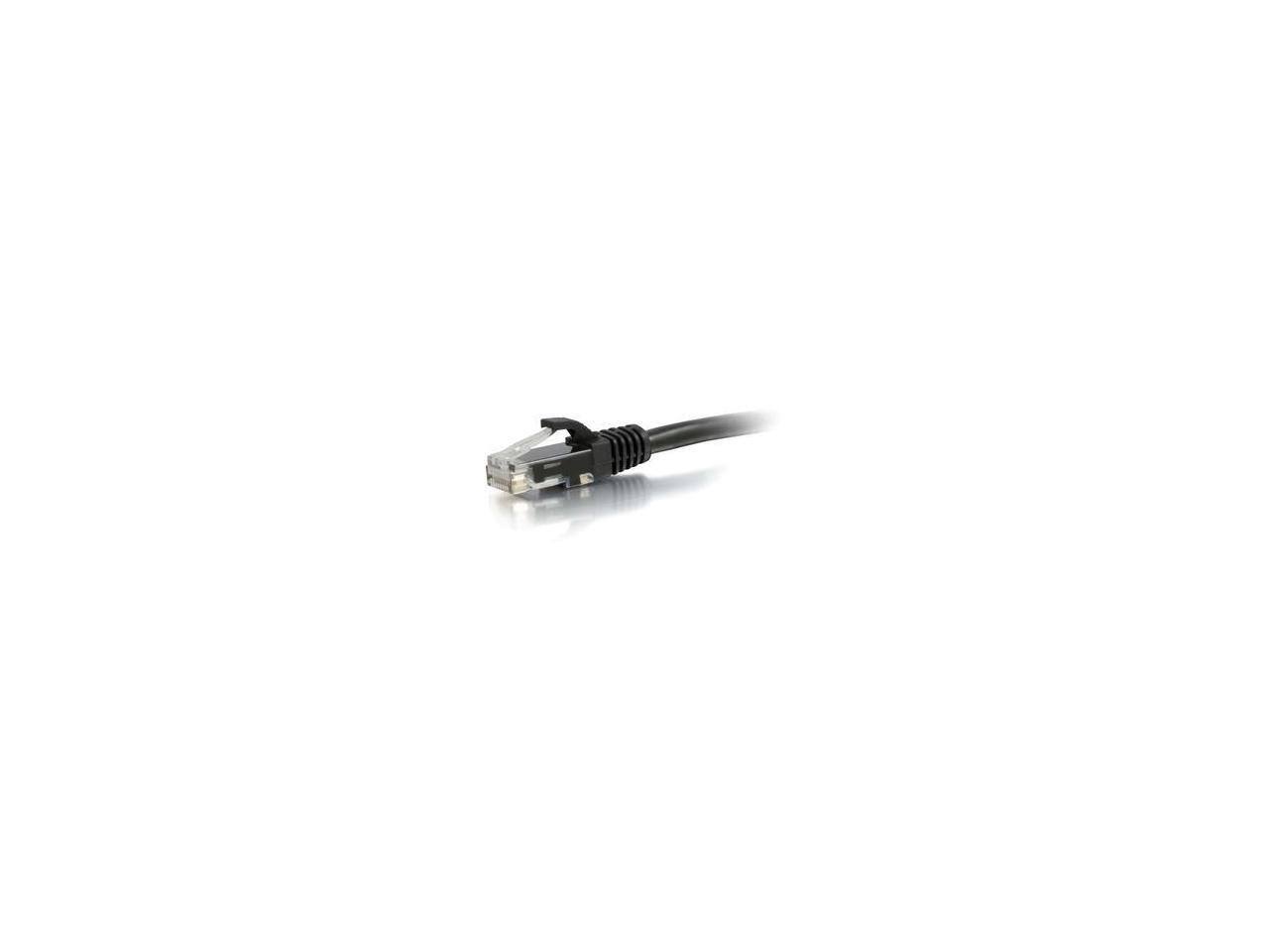 Alt View 4. Cables to Go - C2G 00723 C2G 1FT CAT6A SNAGLESS UNSHIELDED (UTP) NETWORK PATCH ETHERNET CABLE - BLACK - 1.