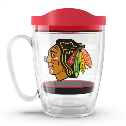 Front. Tervis - Chicago Blackhawks 16oz. Tradition Classic Mug - Multicolor.